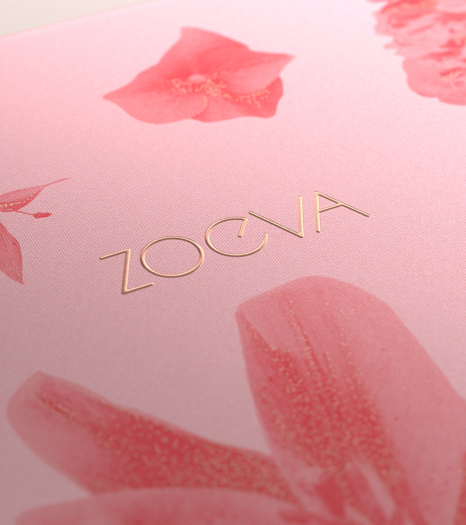 ZOEVA - The Complete Pinselset & Shoulder Strap (Dusty Rose/Bordeaux) - BRUSH SET