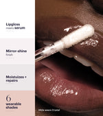 Pout Glaze High-Shine-Hyaluronic Lip Gloss (Crystal) Preview Image 3