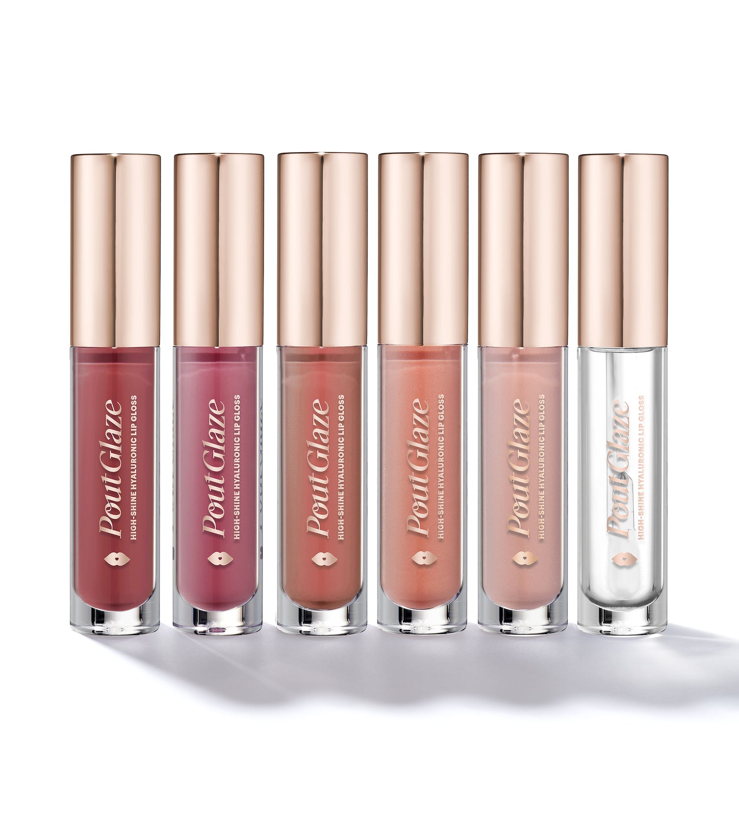 Pout Glaze High-Shine-Hyaluronic Lip Gloss (Gailey) Main Image featured