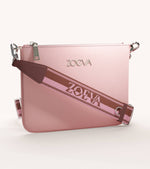 ZOEVA - The Everyday Clutch & Shoulder Strap (DUSTY ROSE & BORDEAUX) - ACCESSORIES