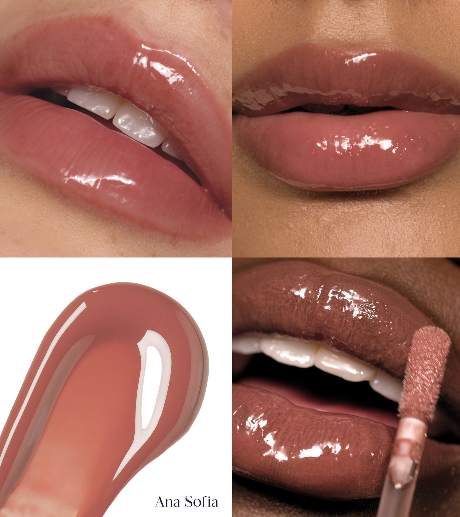 Pout Glaze High-Shine-Hyaluronic Lip Gloss (Ana Sofia) Main Image featured