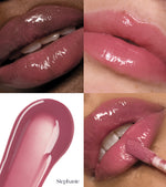 Pout Glaze High-Shine-Hyaluronic Lip Gloss (Stephanie) Preview Image 4