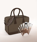 ZOEVA - The Zoe Bag & The Complete Pinselset (LIGHT CHOCOLATE) - BRUSH SET