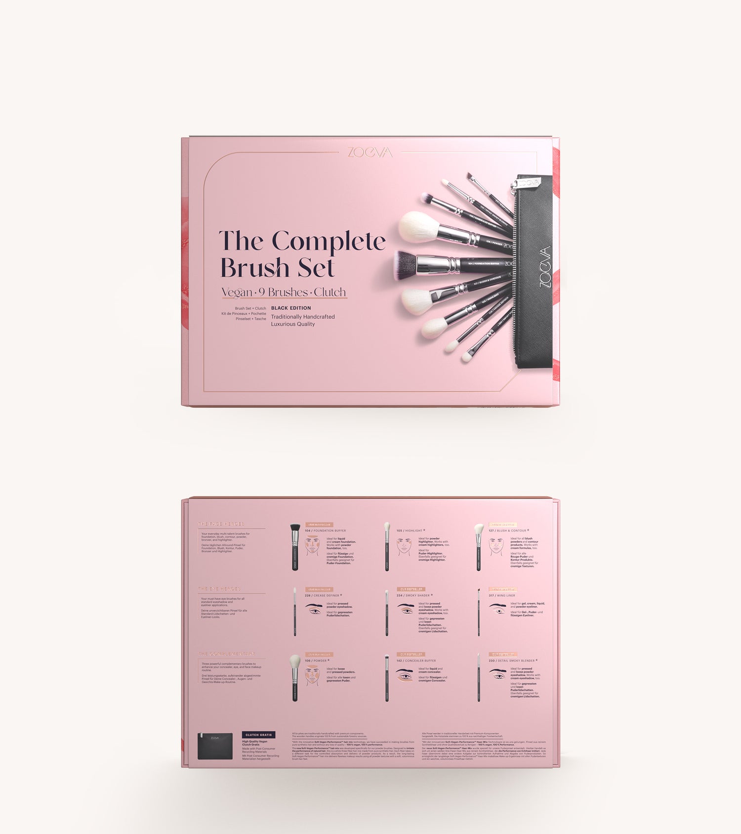 ZOEVA - The Complete Pinselset - BRUSH SET
